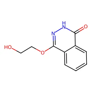 4-(2-hydroxyethoxy)-2H-phthalazin-1-one structure