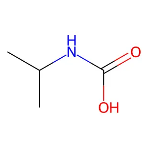 Isopropylcarbamic acid structure