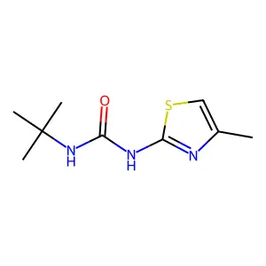 1-(tert-Butyl)-3-(4-methylthiazol-2-yl)urea structure
