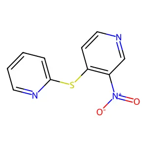 3-Nitro-4-(2-pyridinylsulfanyl)pyridine structure