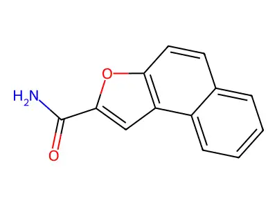 Naphtho[2,1-b]furan-2-carboxamide structure
