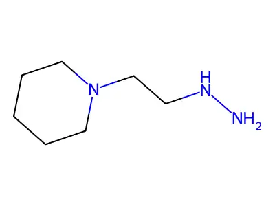 1-(2-Hydrazinylethyl)piperidine structure