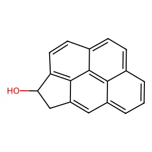 Cyclopenta(cd)pyren-3-ol, 3,4-dihydro- structure