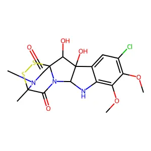 Sporidesmin J structure