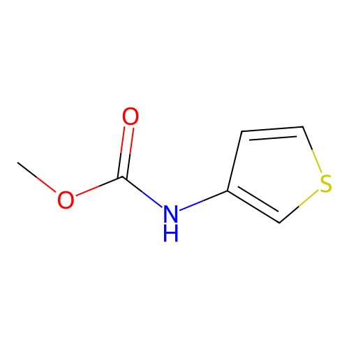 Methyl 3-thienylcarbamate structure