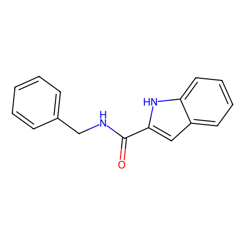 N-Benzyl-1H-indole-2-carboxamide structure