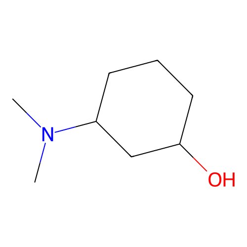 3-(Dimethylamino)cyclohexan-1-ol structure