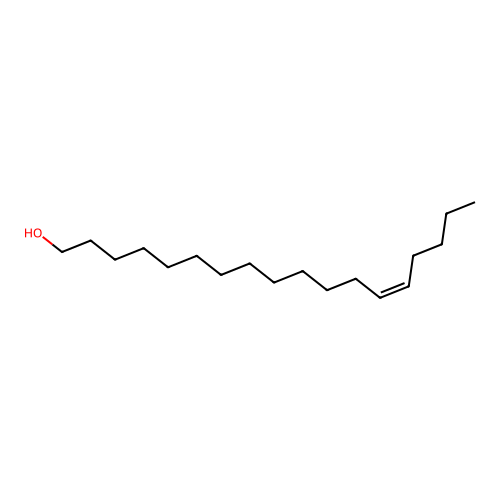 (13Z)-octadecen-1-ol structure