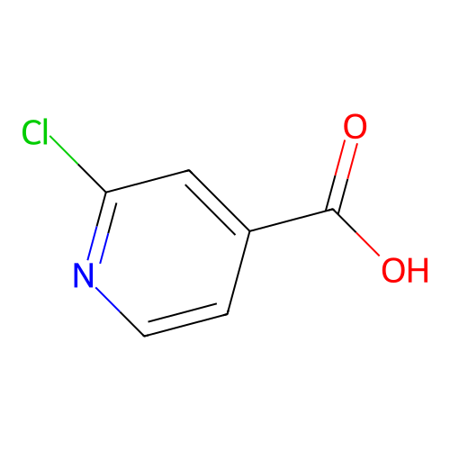 2-Chloroisonicotinic acid structure