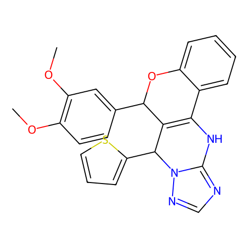 C24H20N4O3S structure