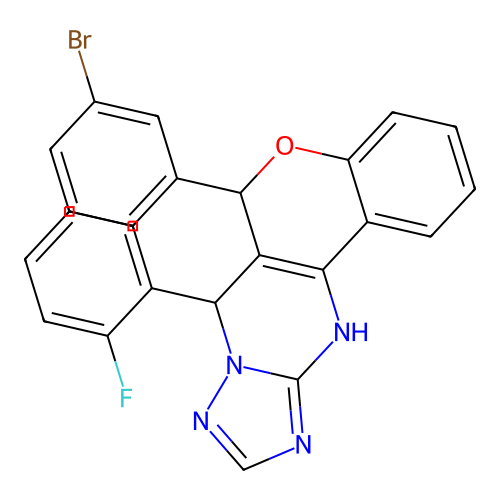 C24H16BrFN4O structure