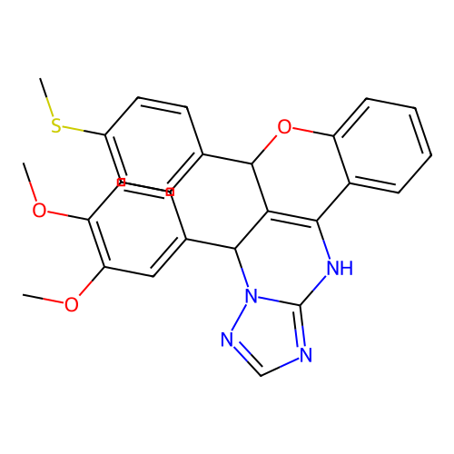 C27H24N4O3S structure