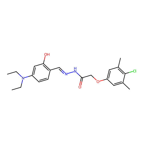 CAS 6987-21-9 - C21H26ClN3O3 structure