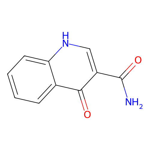 4-Oxo-1,4-dihydroquinoline-3-carboxamide structure