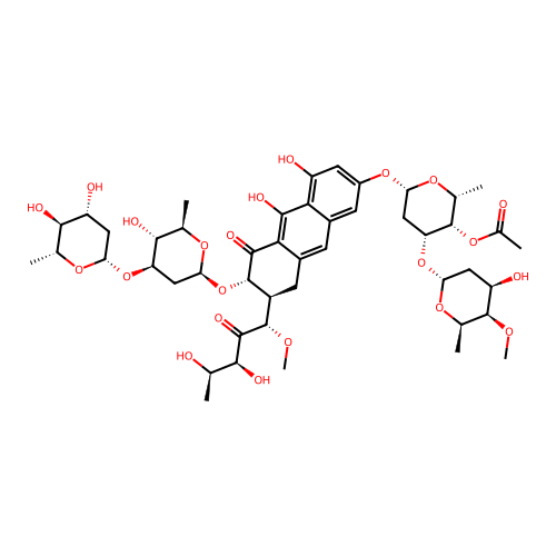 Olivomycin D structure