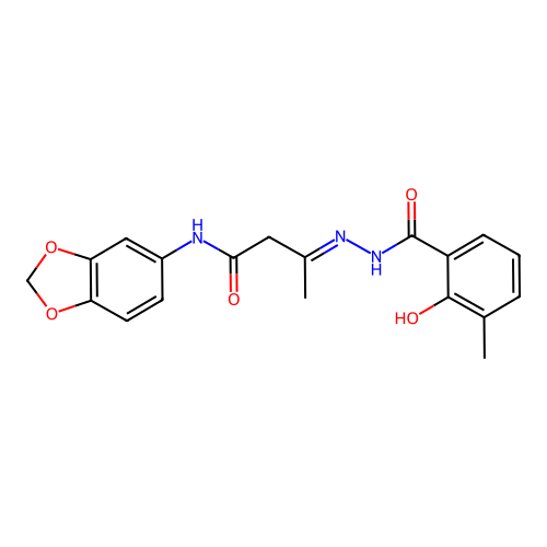 C19H19N3O5 structure