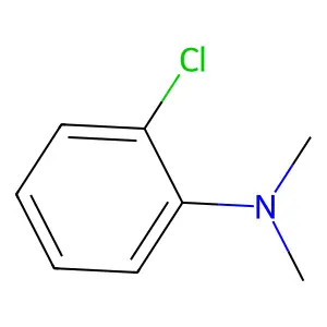 Aniline, o-chloro-N,N-dimethyl- structure