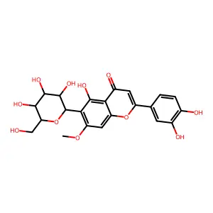 Swertiajaponin structure