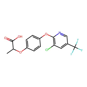 Haloxyfop structure