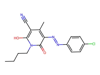 C.I. Disperse Yellow 218 structure