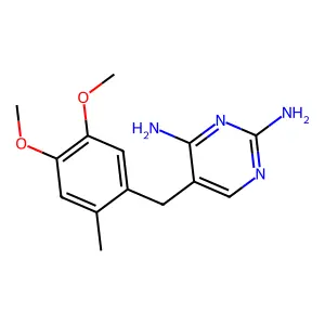 Ormetoprim structure
