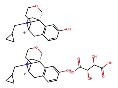 Proxorphan Tartrate structure