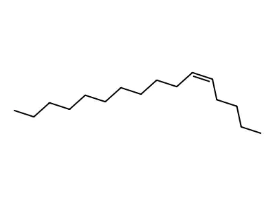 5-Hexadecene structure