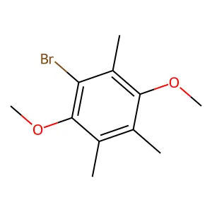 1-溴-2,5-二甲氧基三甲苯 structure