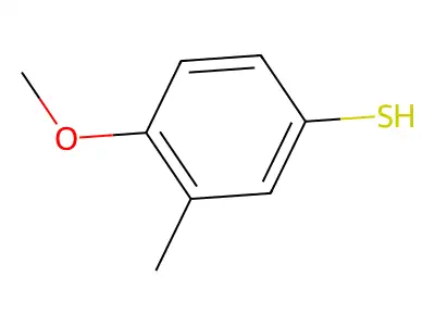 4-Methoxy-3-methylthiophenol structure