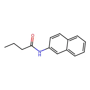 Butyramide, N-2-naphthyl- structure