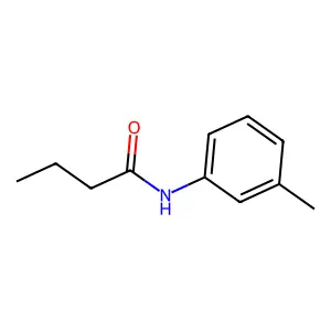 N-(3-methylphenyl)butanamide structure