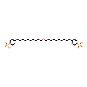 4,4'-氧代双[癸基苯磺酸] structure