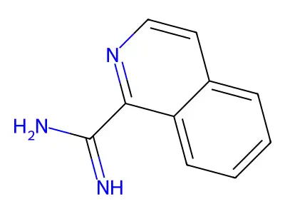 Isoquinoline-1-carboximidamide structure