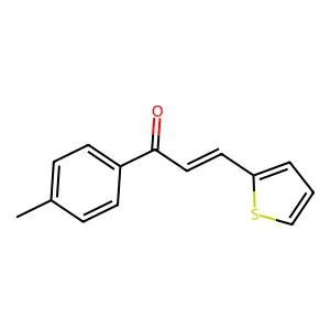 4'-Methyl-3-(2-thienyl)acrylophenone structure