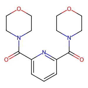 [6-(Morpholine-4-carbonyl)pyridin-2-yl]-morpholin-4-ylmethanone structure