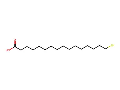 16-Mercaptohexadecanoic acid structure
