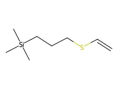 Sulfide, (3-trimethylsilylpropyl) vinyl structure