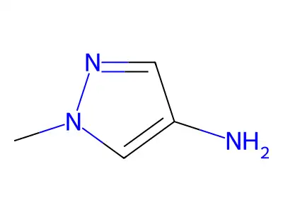 1-methyl-1H-pyrazol-4-amine structure