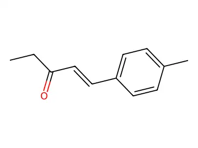 1-(4-Methylphenyl)pent-1-en-3-one structure