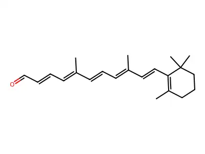 beta-Apo-14'-carotenal structure