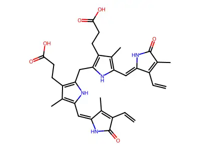 胆红素 structure