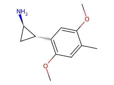 2-(2,5-Dimethoxy-4-methylphenyl)cyclopropan-1-amine structure