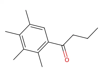 1-(2,3,4,5-Tetramethylphenyl)-1-butanone structure