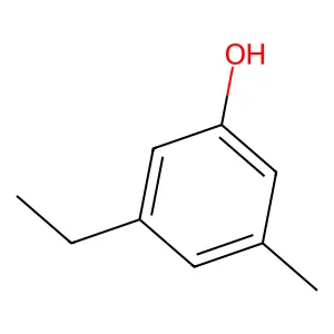 3-Ethyl-5-methylphenol structure