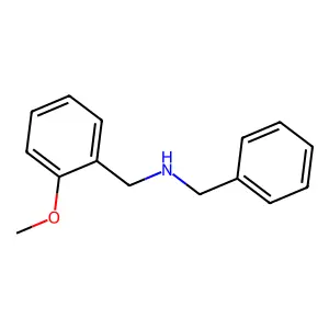 Benzyl-(2-methoxybenzyl)amine structure