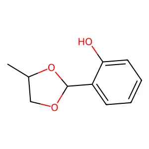 2-(4-Methyl-1,3-dioxolan-2-yl)phenol structure