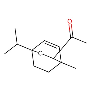 Ethanone, 1-[1(or 4)-methyl-4(or 1)-(1-methylethyl)bicyclo[2.2.2]oct-5-en-2-yl]- structure