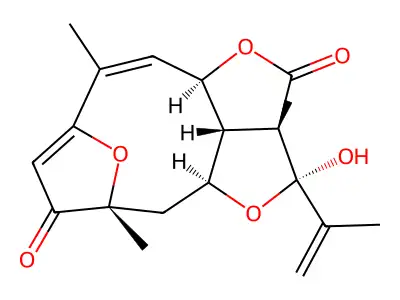 Eremantholide C structure