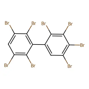 2,2',3,3',4,5',6,6'-Octabromobiphenyl structure
