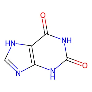 黄嘌呤 structure